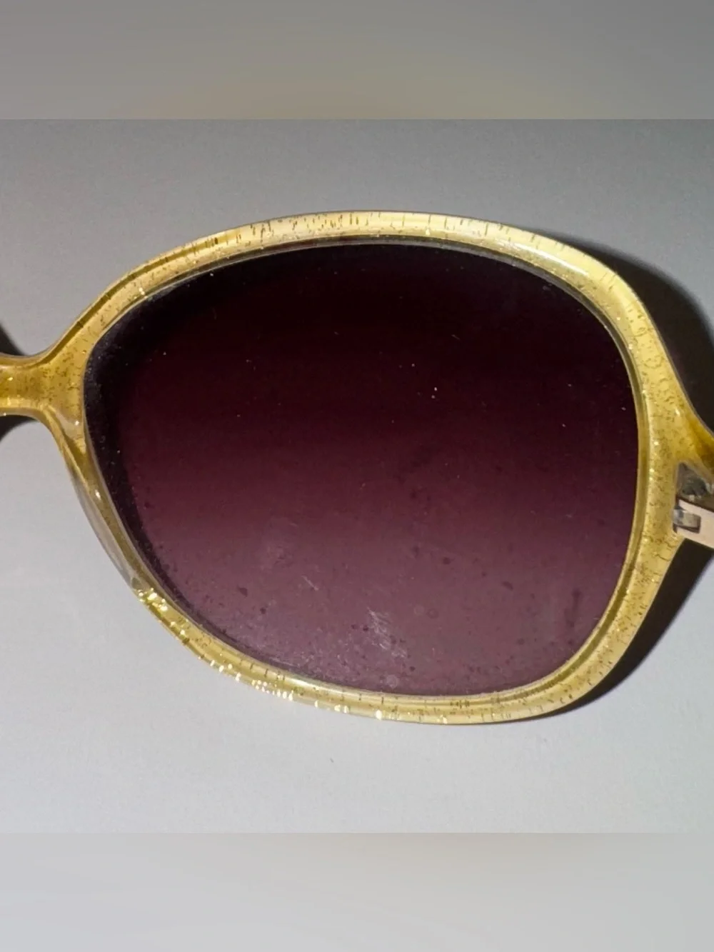 Kate Spade GABI/S OJBY Oversized Round Gradient Sunglasses 130 Gold Tortoise